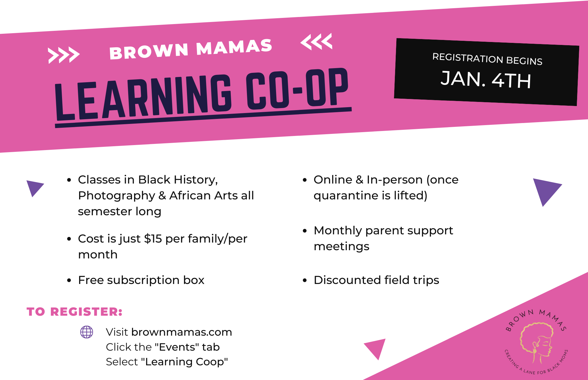 Brown Mamas Learning Cooperative Winter 2021