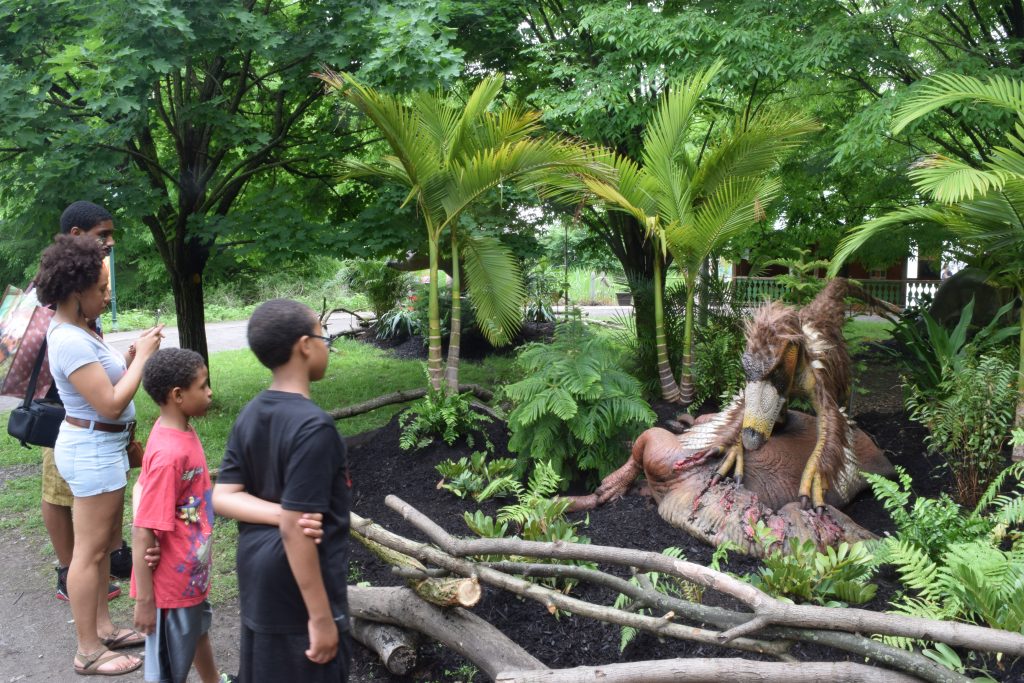 Dinosaurs at the Pittsburgh Zoo